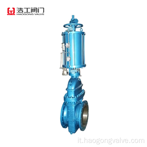 Valvola pneumatica a portata piatta WCB 150lb